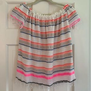 Lemlem off the shoulder beach top